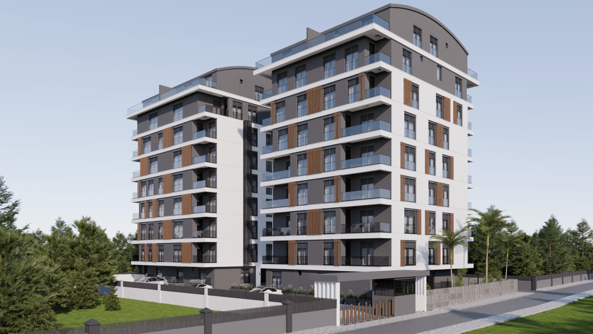 New apartments close to all daily needs in Antalya, Muratpaşa