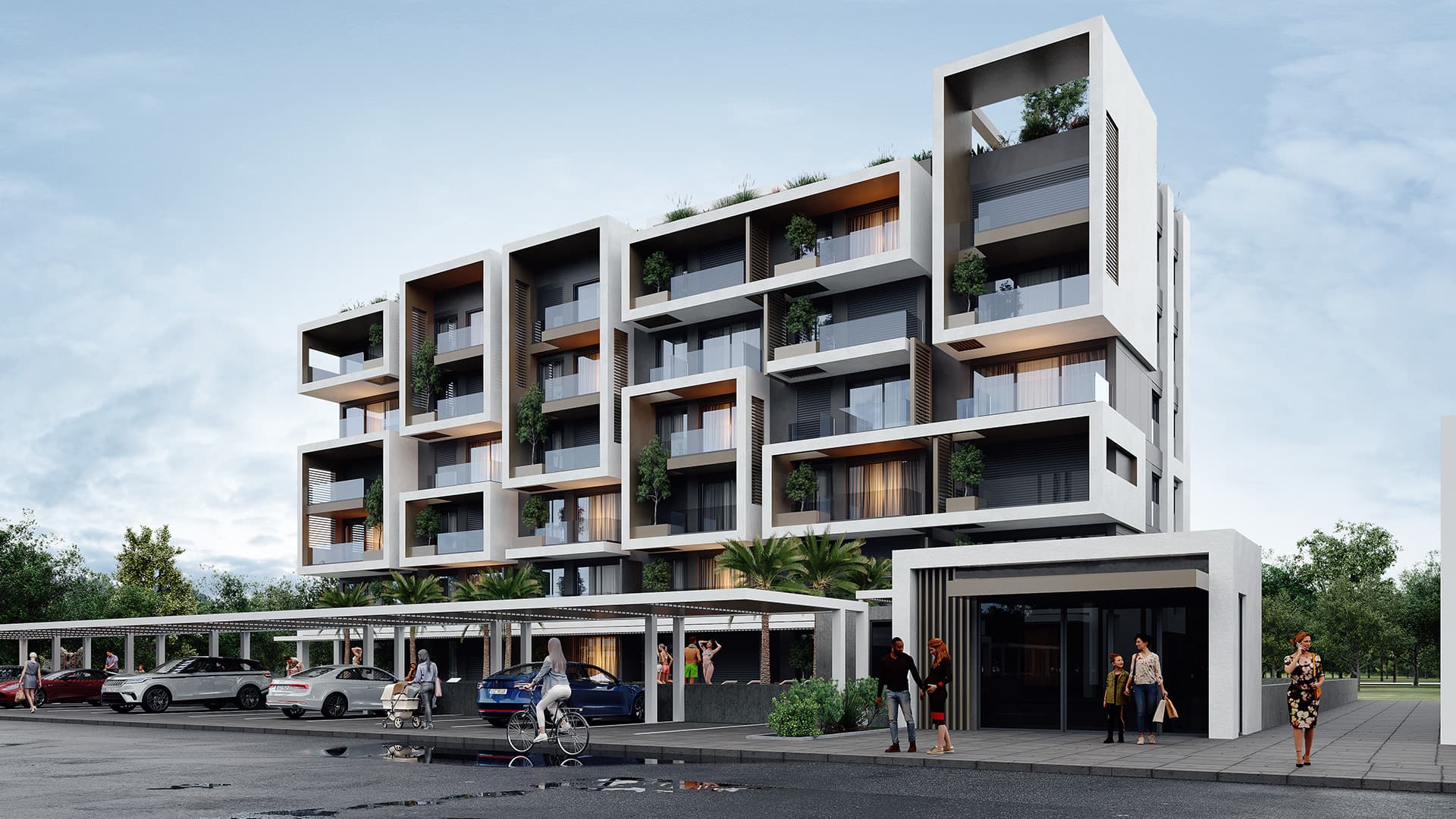 Apartments for sale in a luxury complex in Antalya, Altintas