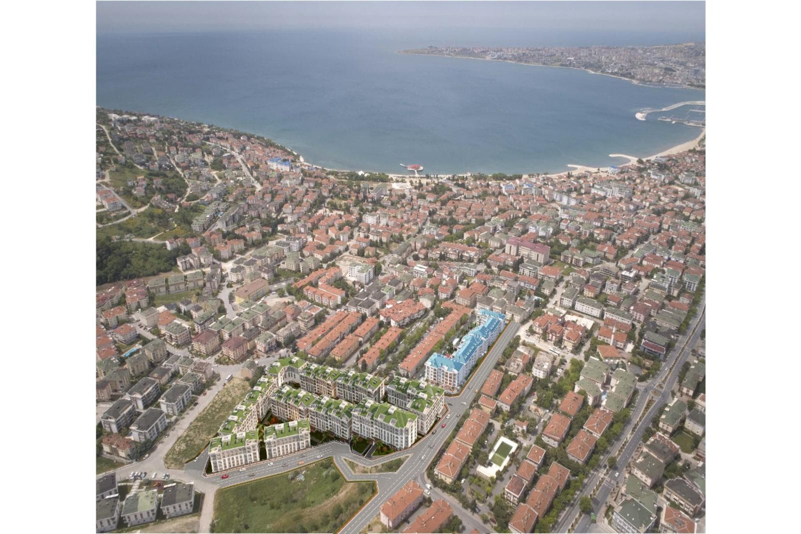 Modernly designed apartments in İstanbul, Büyükçekmece