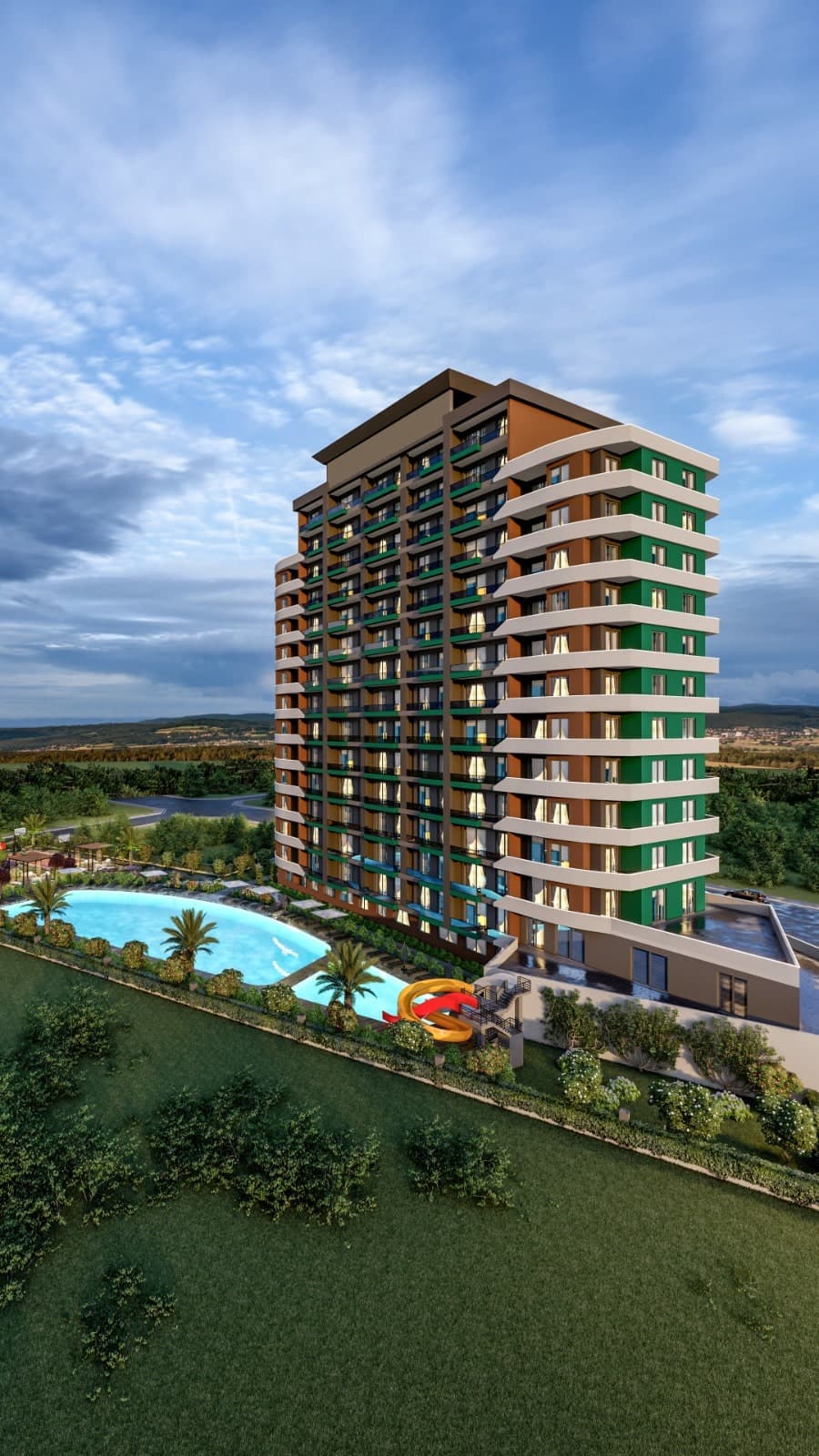 Stylish designed apartments with social facilities in Mersin, Mezitli gallery 1