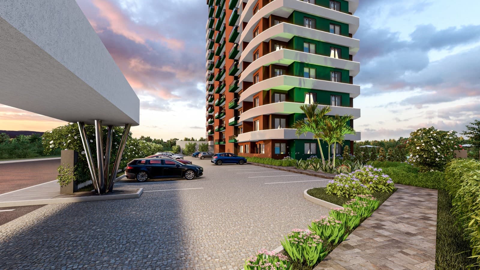 Stylish designed apartments with social facilities in Mersin, Mezitli gallery 0