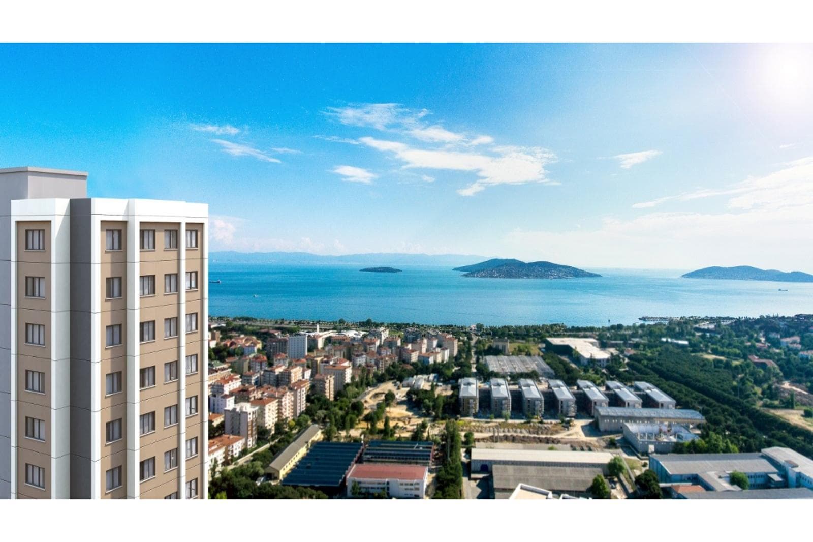 Senior-friendly sea view property with balcony in Istanbul, Kartal gallery 0