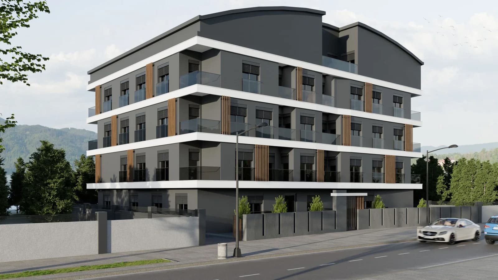 Luxury apartments for sale in an excellent location in Antalya, Muratpasa