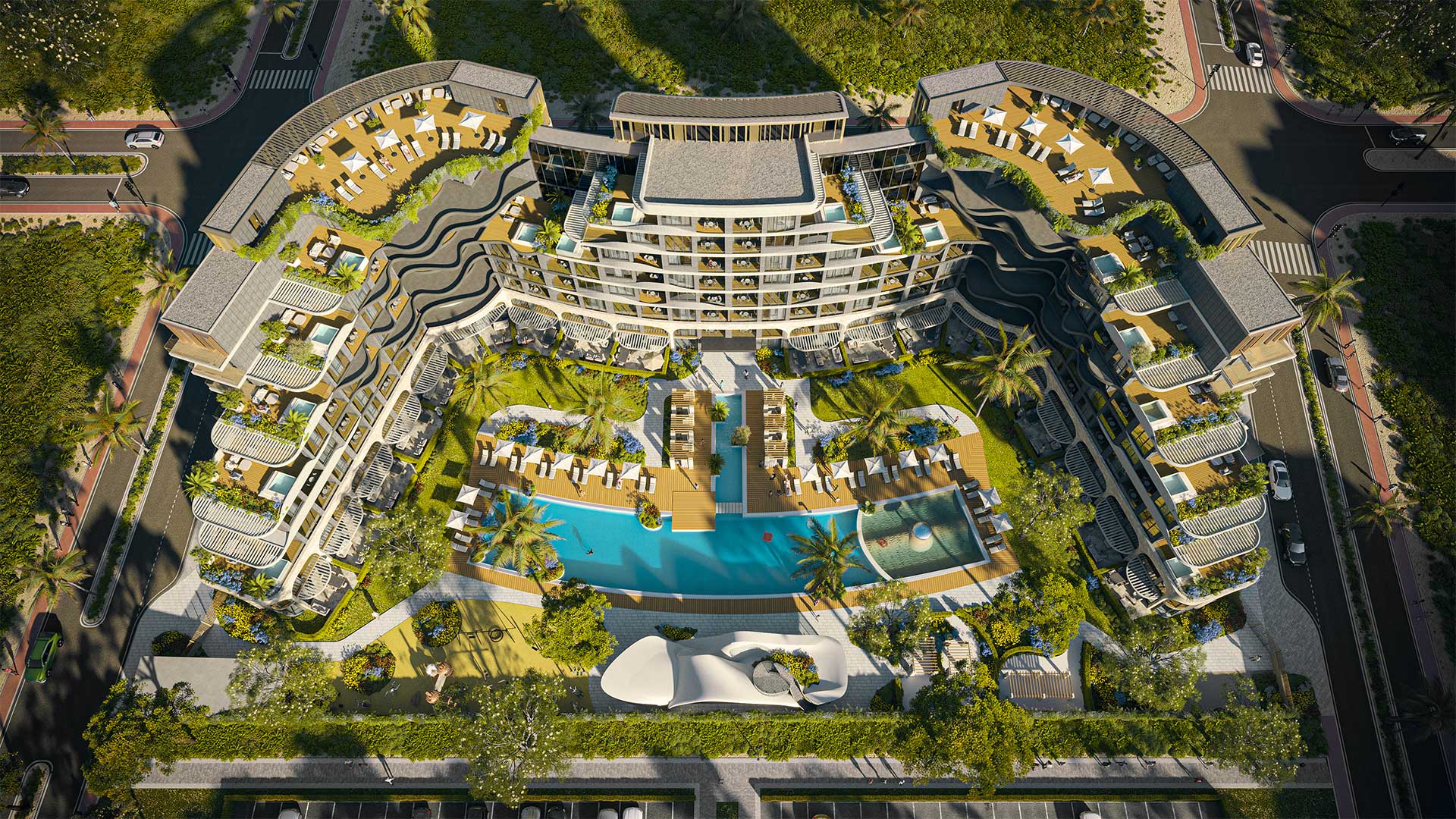 Apartments with high rental income guarantee in the hotel concept project in Antalya, Altıntaş gallery 0