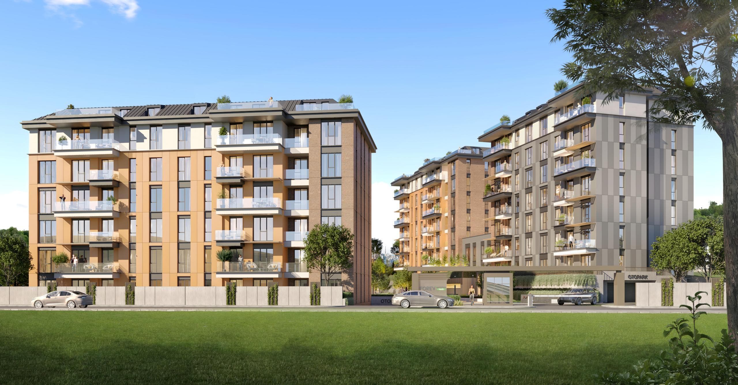 Apartments offering peaceful living with nature views in İstanbul, Arnavutköy