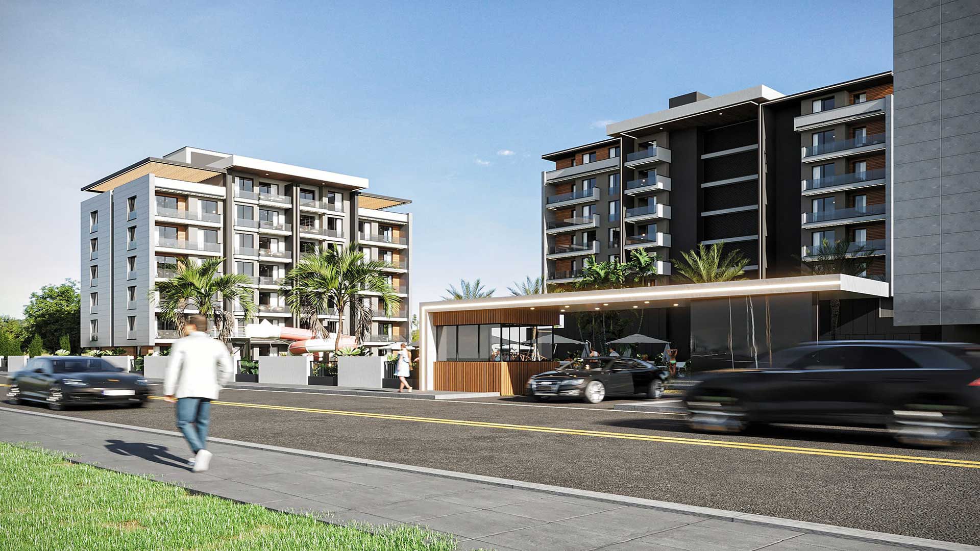 Modern designed apartments in a secure complex in Antalya, Kepez gallery 0