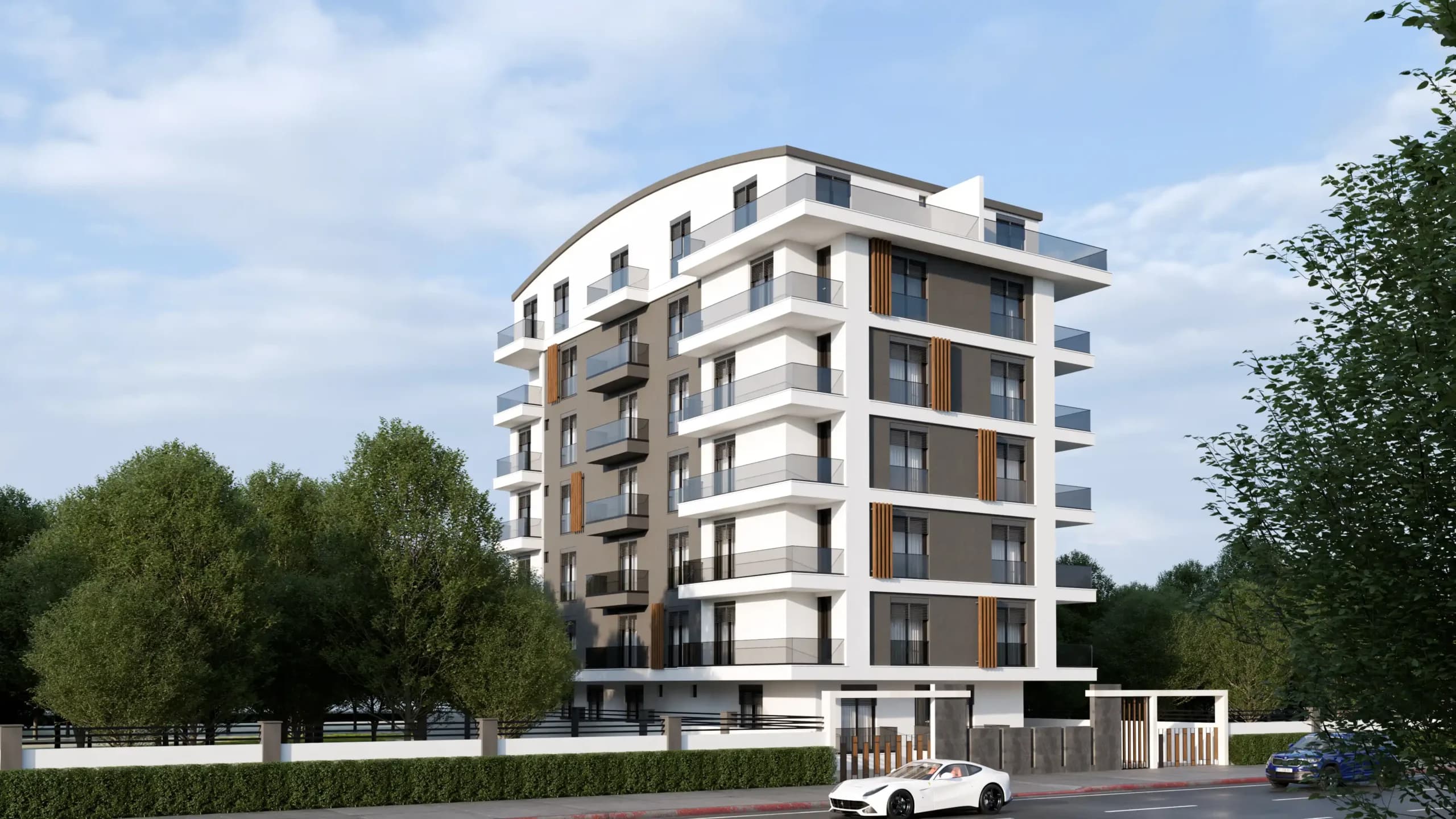 Modern apartments for sale in a residential complex in Antalya, Muratpaşa gallery 0