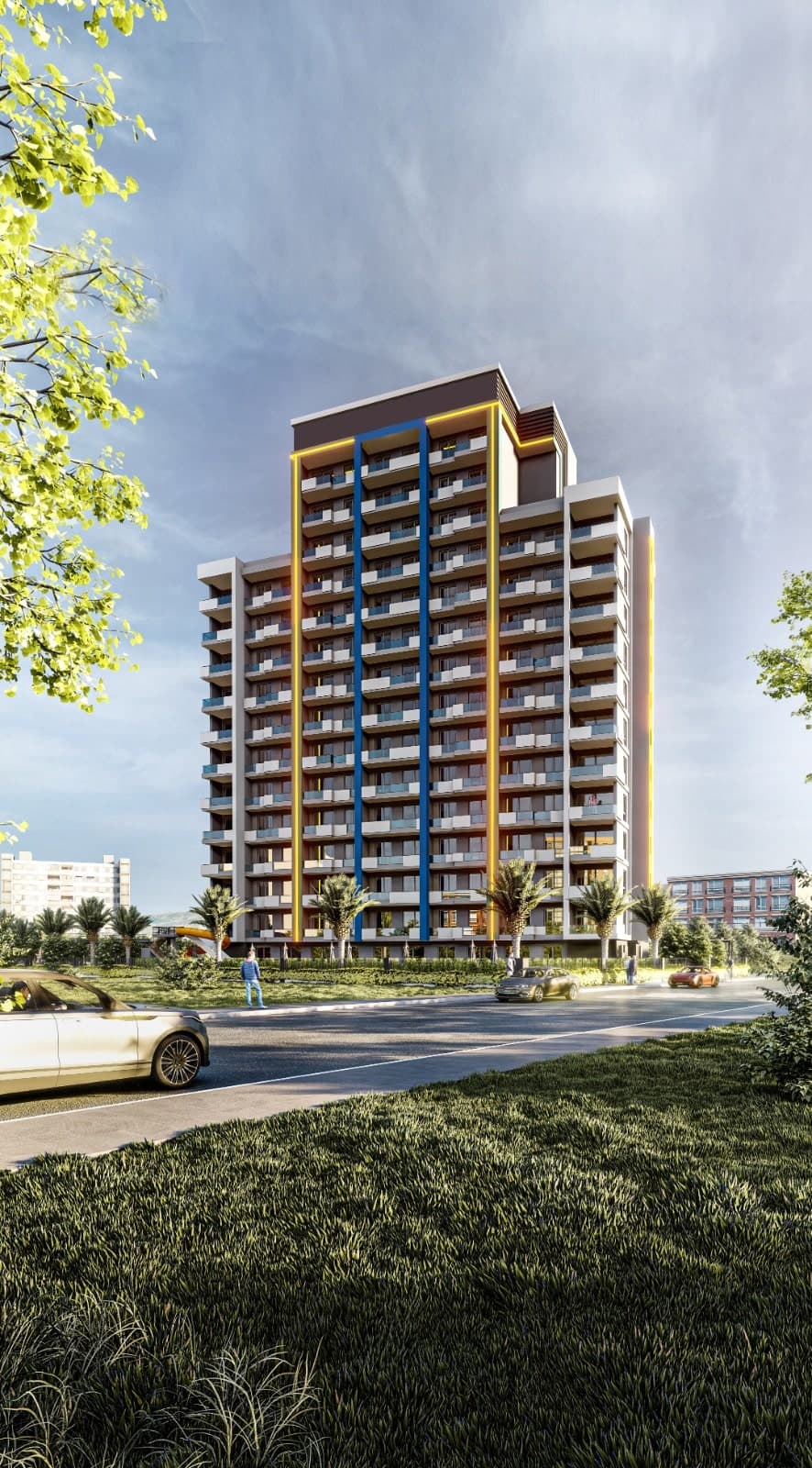 Stylish housing opportunity with social facilities in Mersin, Mezitli
