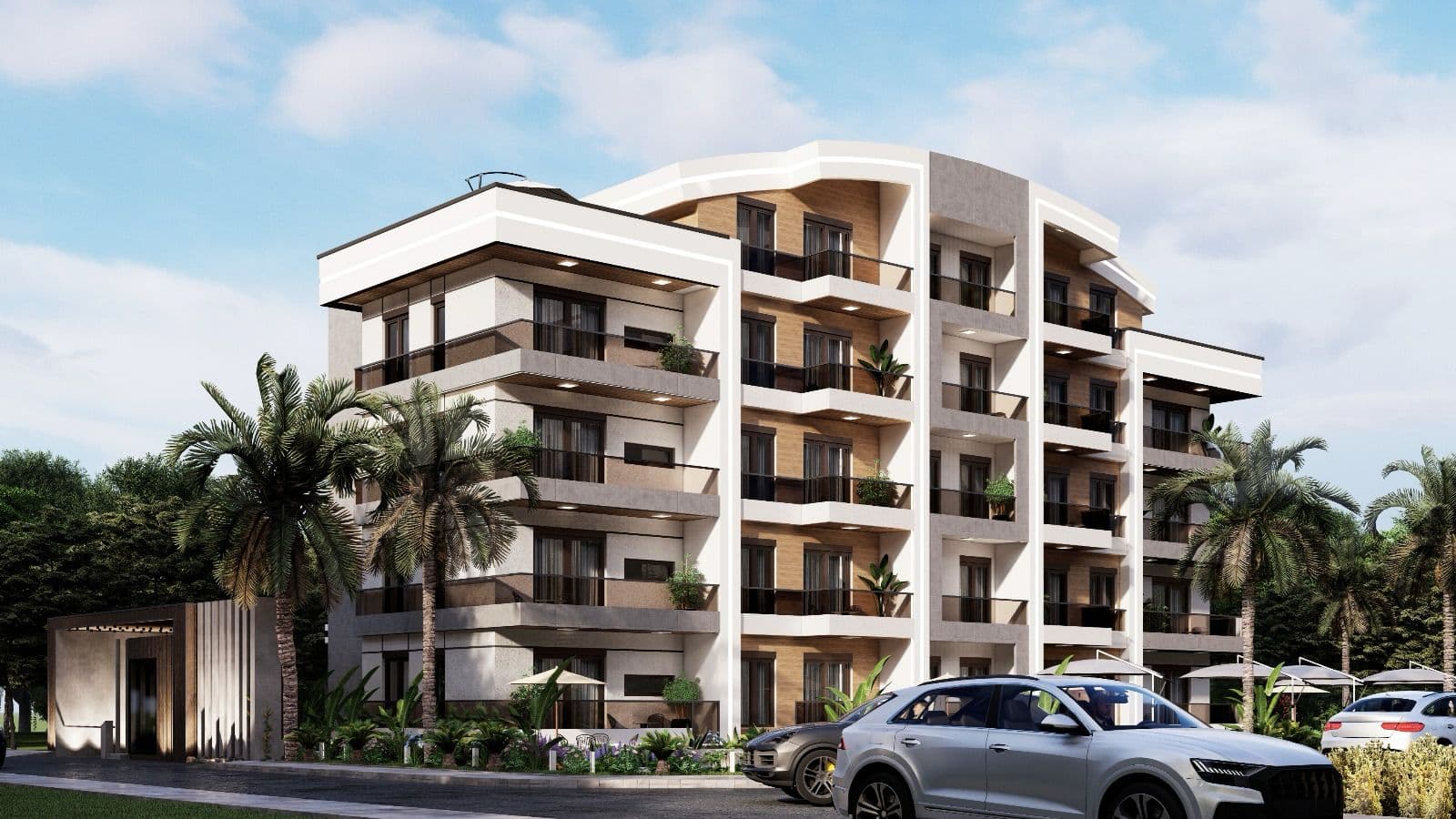 Luxury apartments in a complex with pool in Antalya, Altintas gallery 0