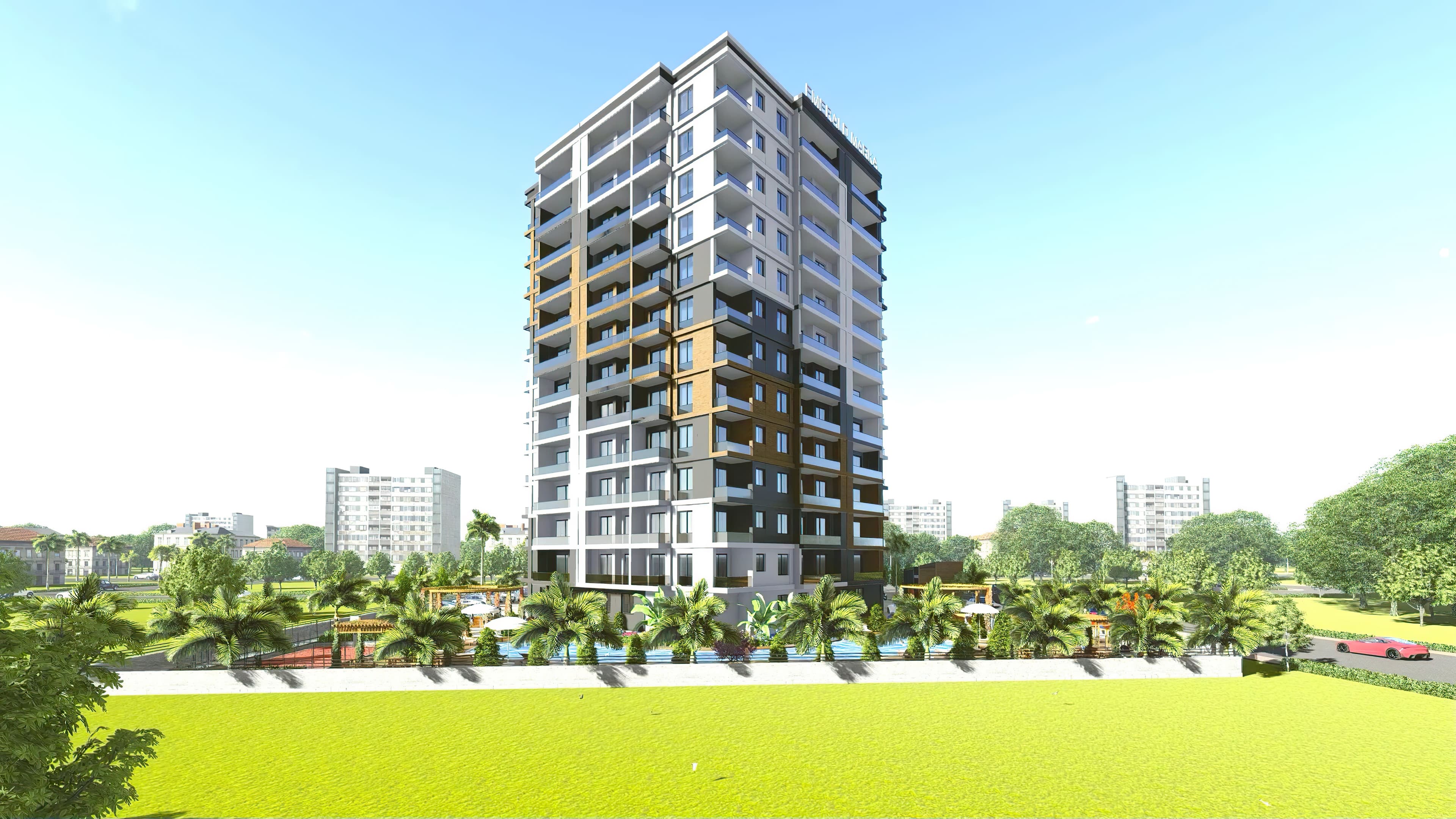 Apartments for sale with all amenities in Mersin, Erdemli