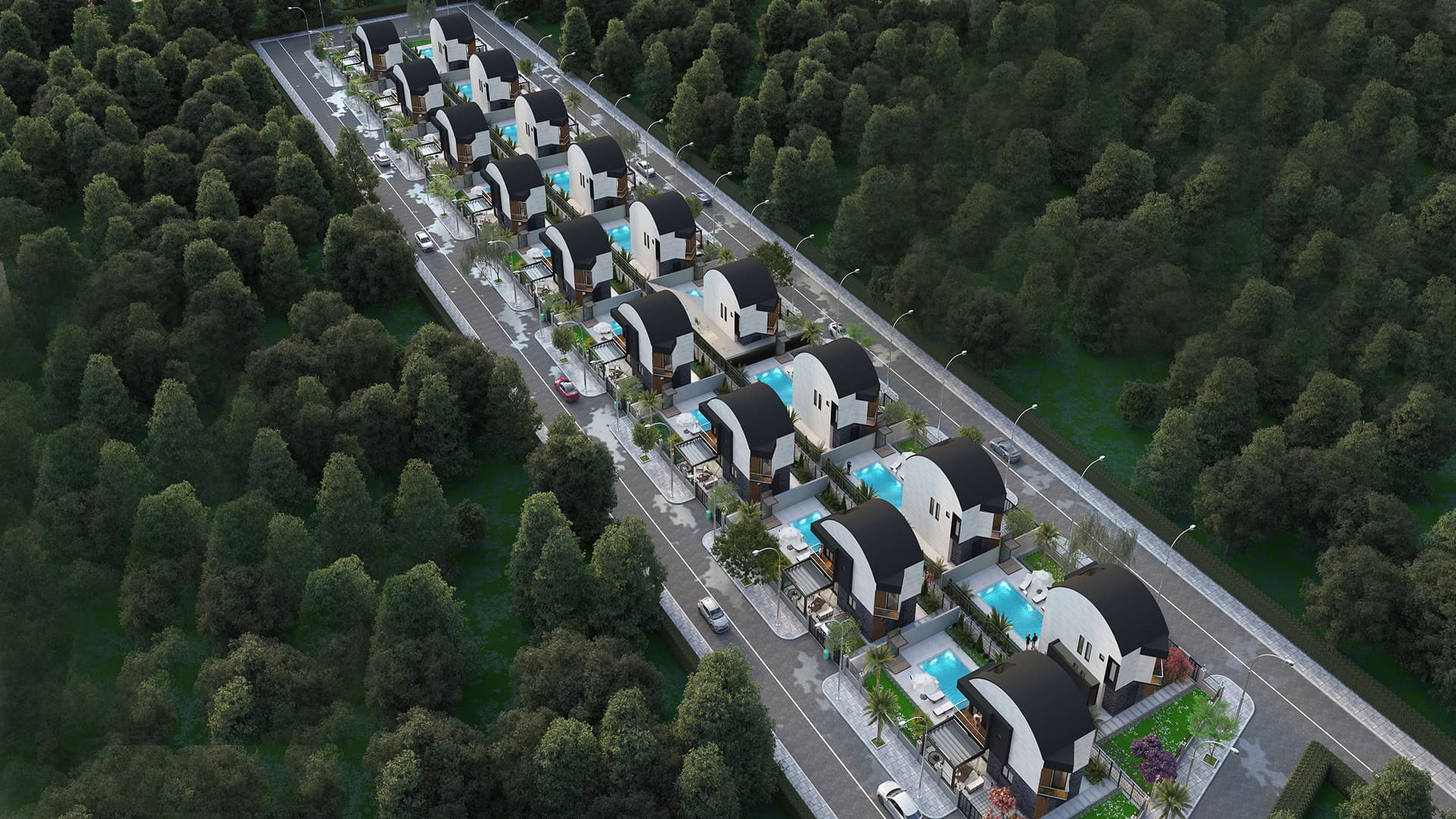 Luxury villas in the biggest project of the region in Antalya, Belek gallery 0