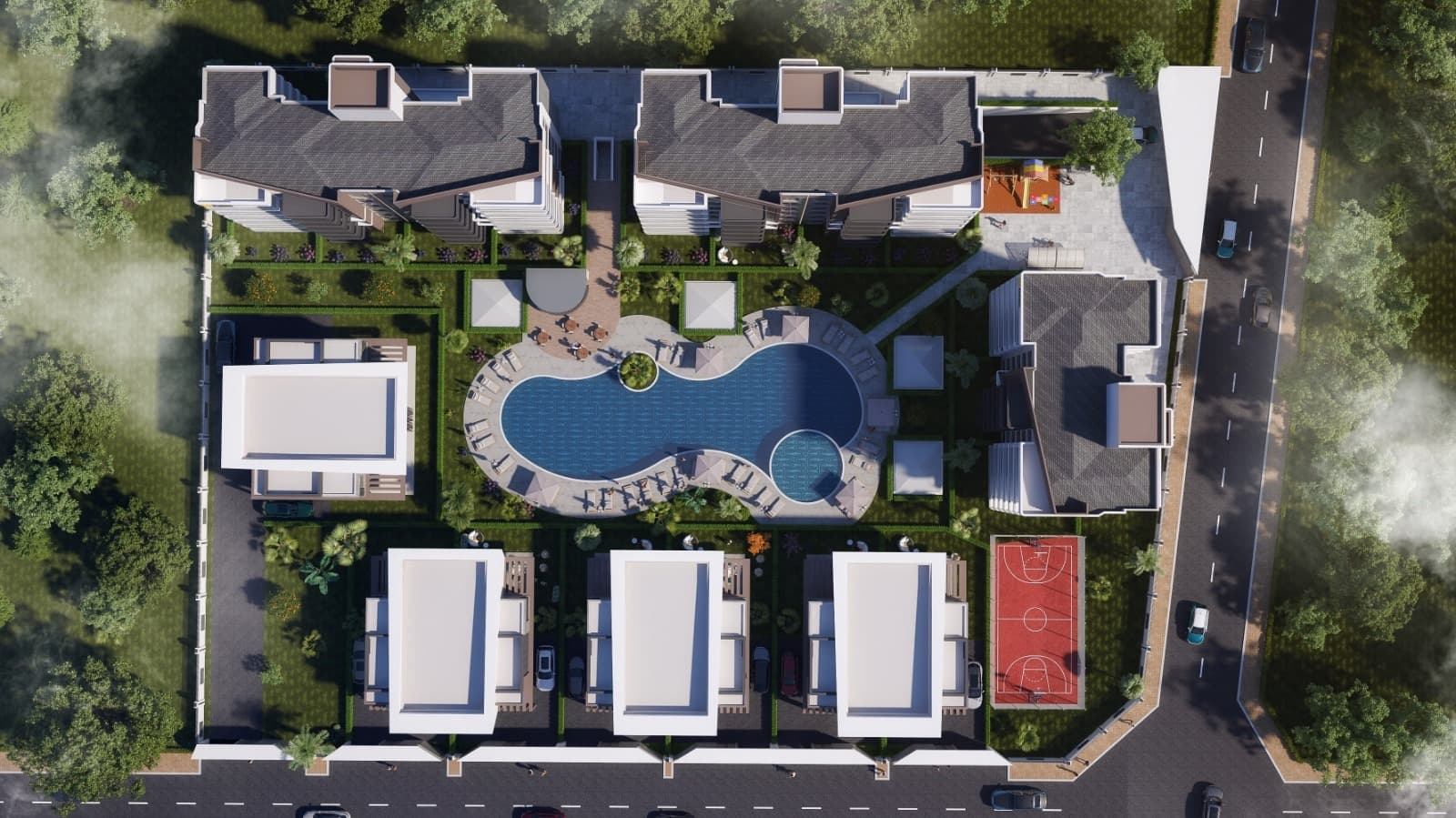 Apartments for sale with all social amenities in Antalya, Altıntaş gallery 1