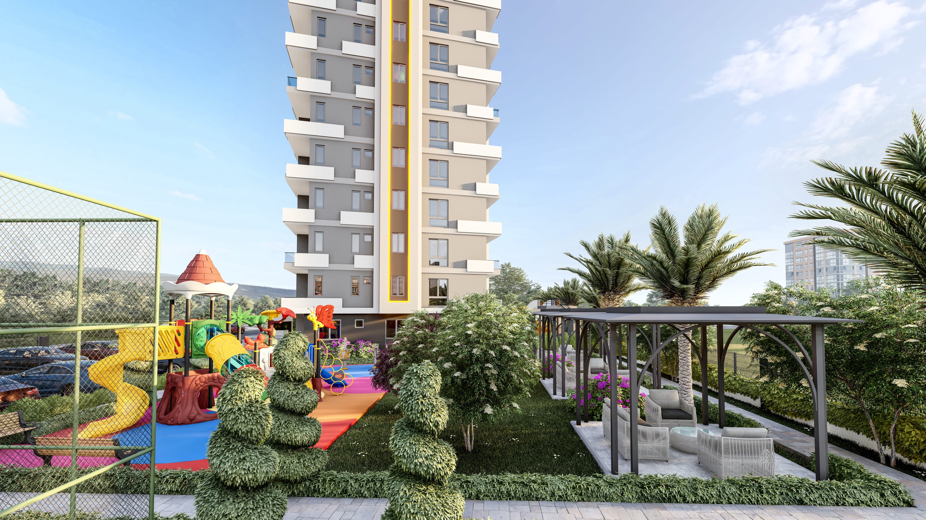 Stylish housing opportunity with social facilities in Mersin, Mezitli gallery 0