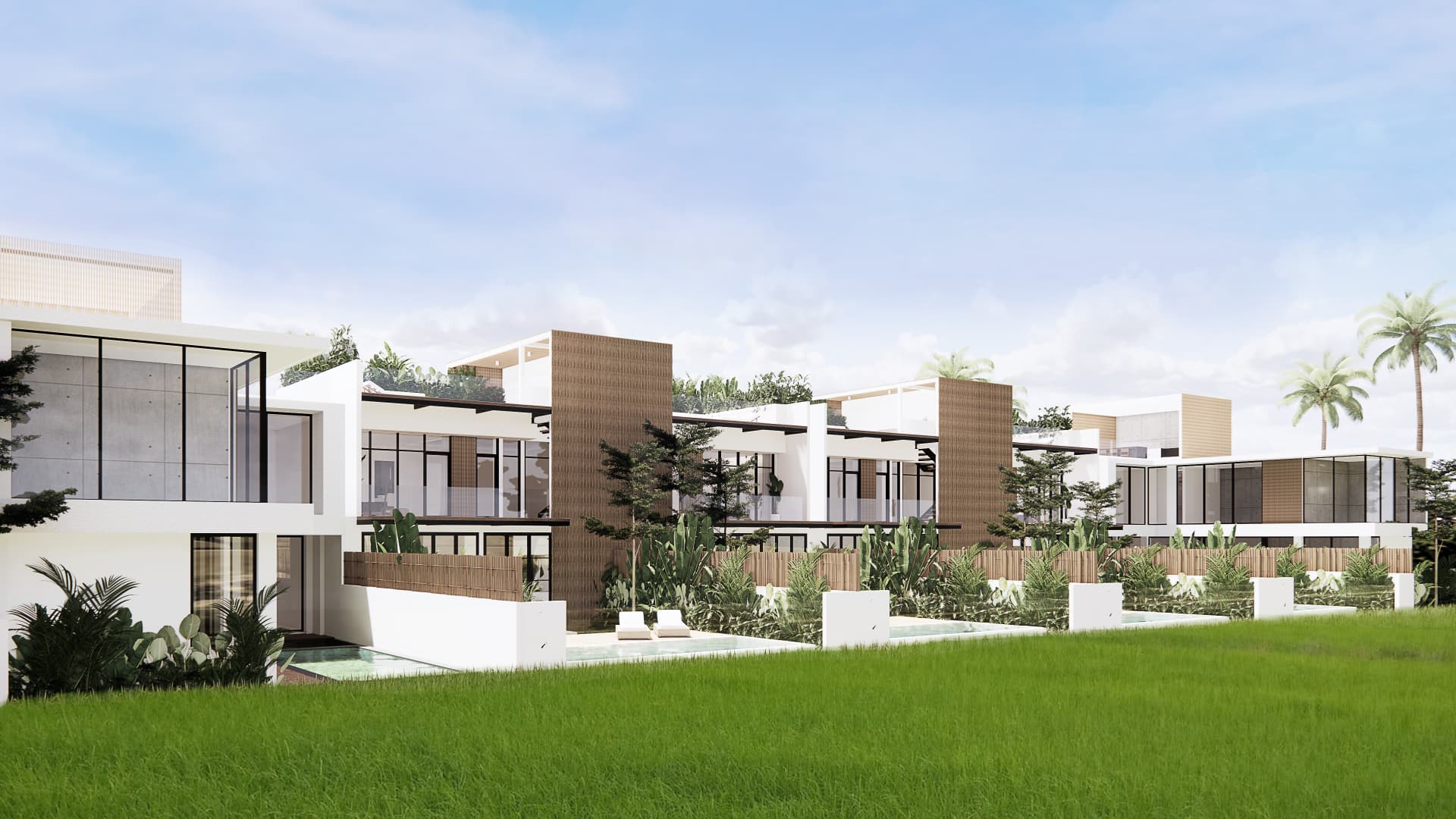 Spacious luxury villas with stylish designs in Bali, Canggu gallery 1