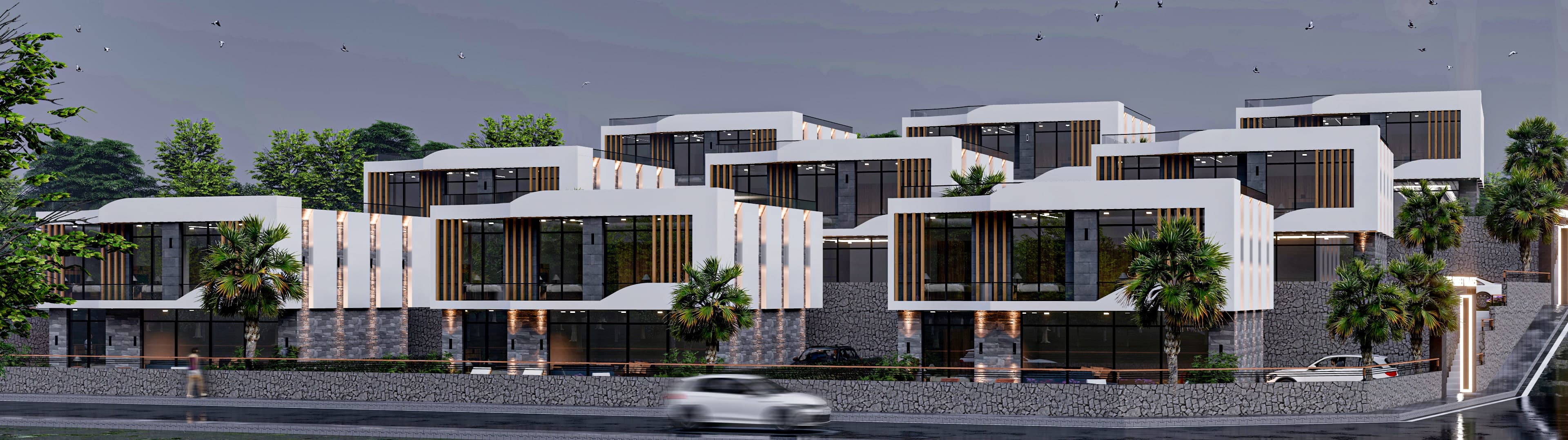 Ultra-luxury villas in a villa complex in Mersin, Erdemli