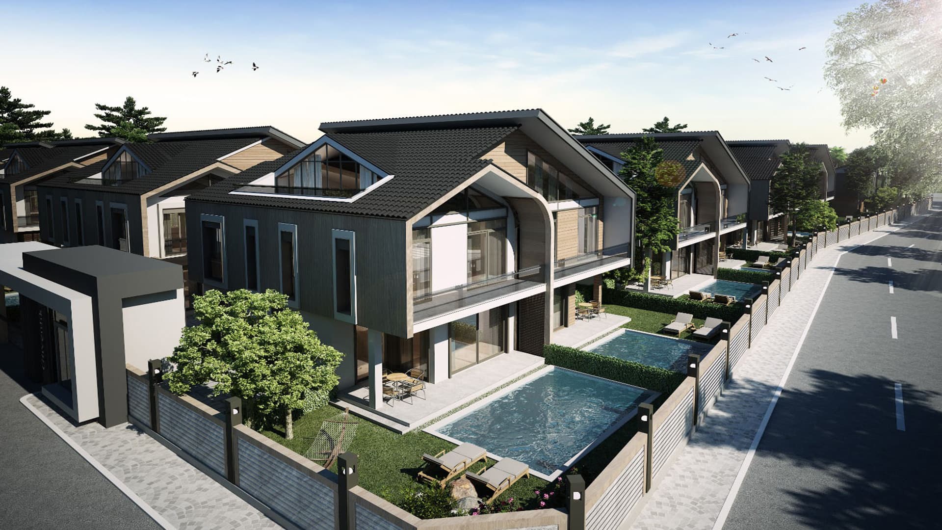 Luxury villas suitable for citizenship in Antalya, Döşemealtı gallery 1