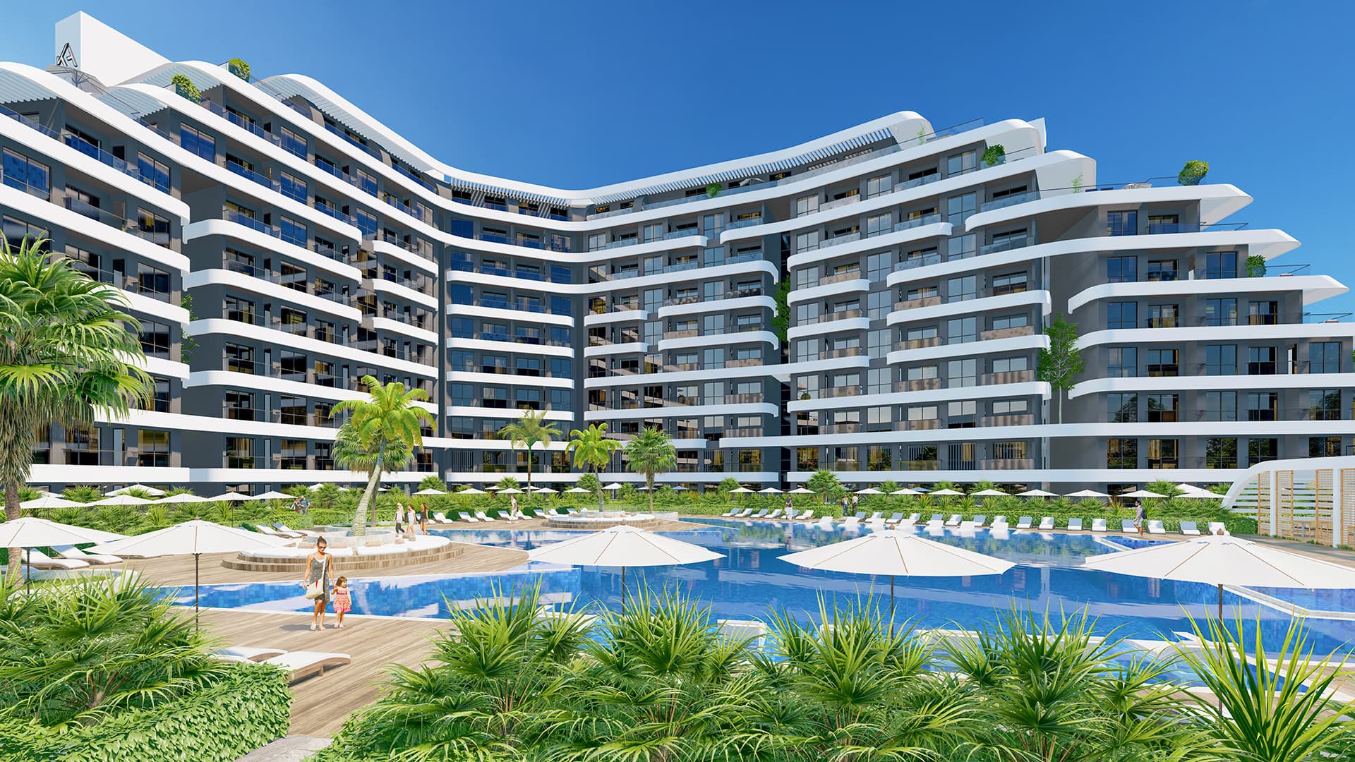 Apartments for sale in the best location of the region in Antalya, Altintas gallery 1
