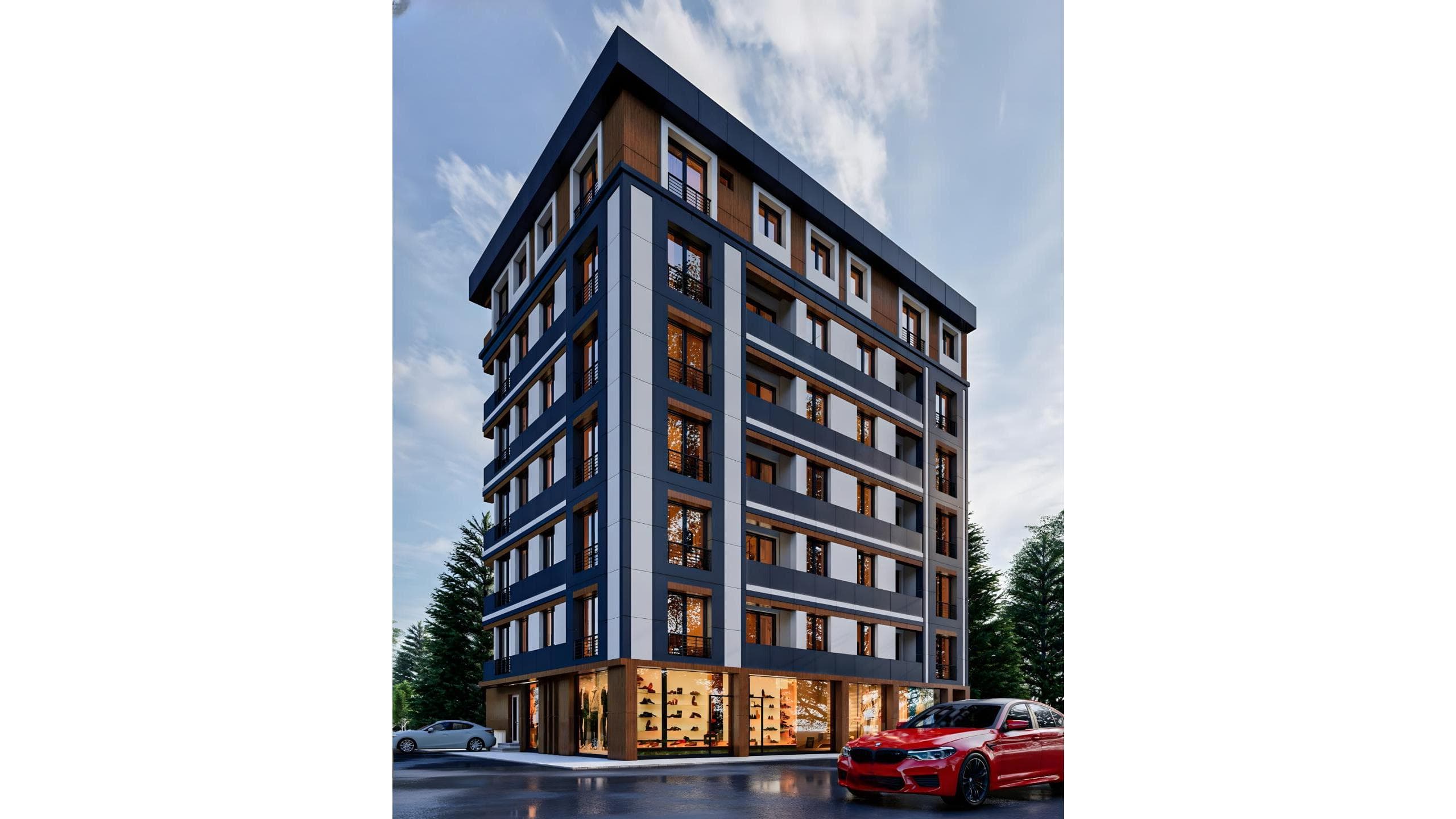 Modernly designed, brand new apartments in İstanbul, Kağıthane